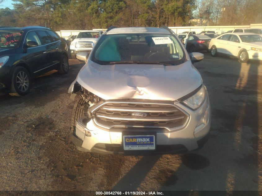 2018 FORD ECOSPORT SE - MAJ3P1TE7JC161196