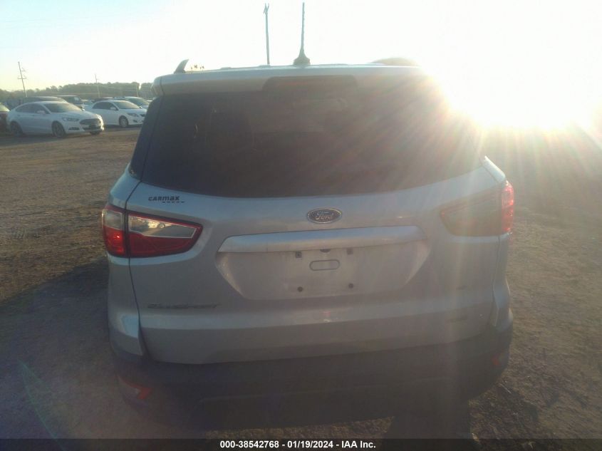 2018 FORD ECOSPORT SE - MAJ3P1TE7JC161196