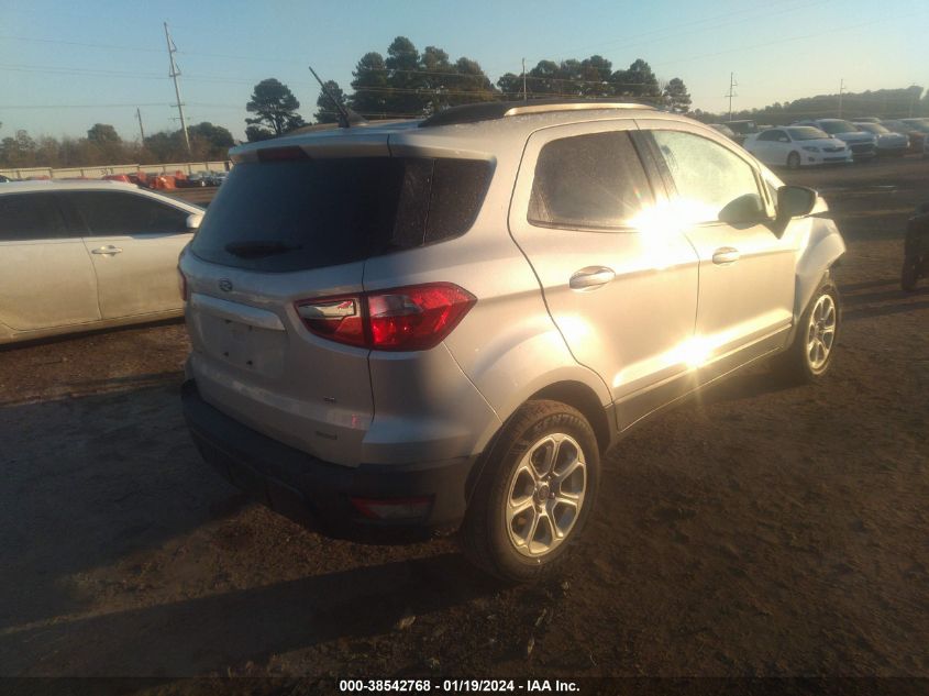 2018 FORD ECOSPORT SE - MAJ3P1TE7JC161196