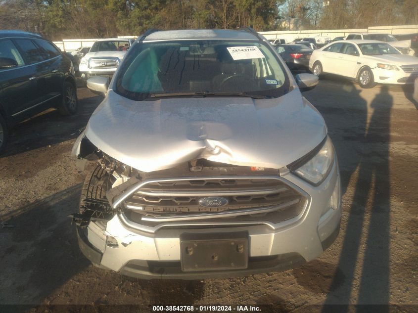 2018 FORD ECOSPORT SE - MAJ3P1TE7JC161196