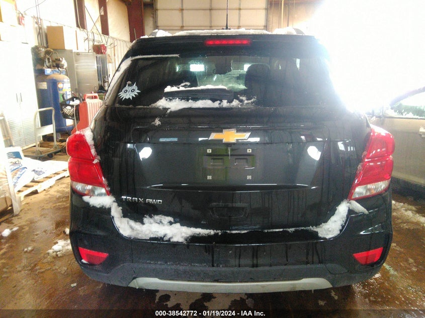 VIN KL7CJPSM8NB564278 2022 CHEVROLET TRAX 1LT