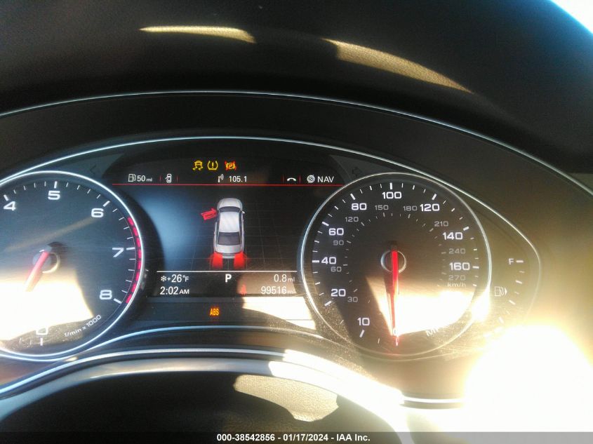 2015 AUDI A6 3.0T PREMIUM PLUS - WAUHGAFC9FN033495