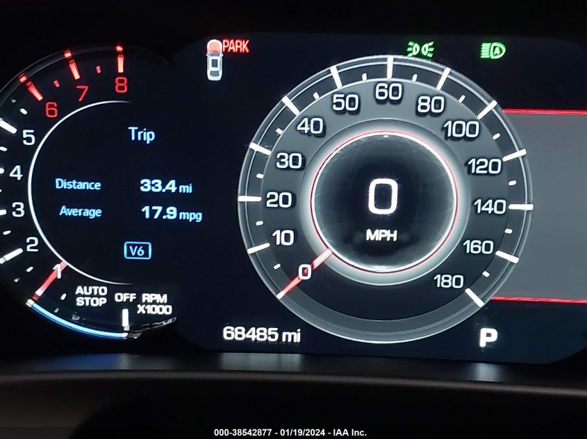 2019 CADILLAC CT6 SPORT - 1G6KN5R65KU131258