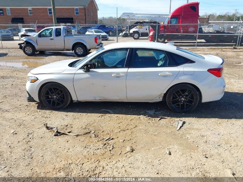 2022 HONDA CIVIC SPORT - 2HGFE2F50NH595138