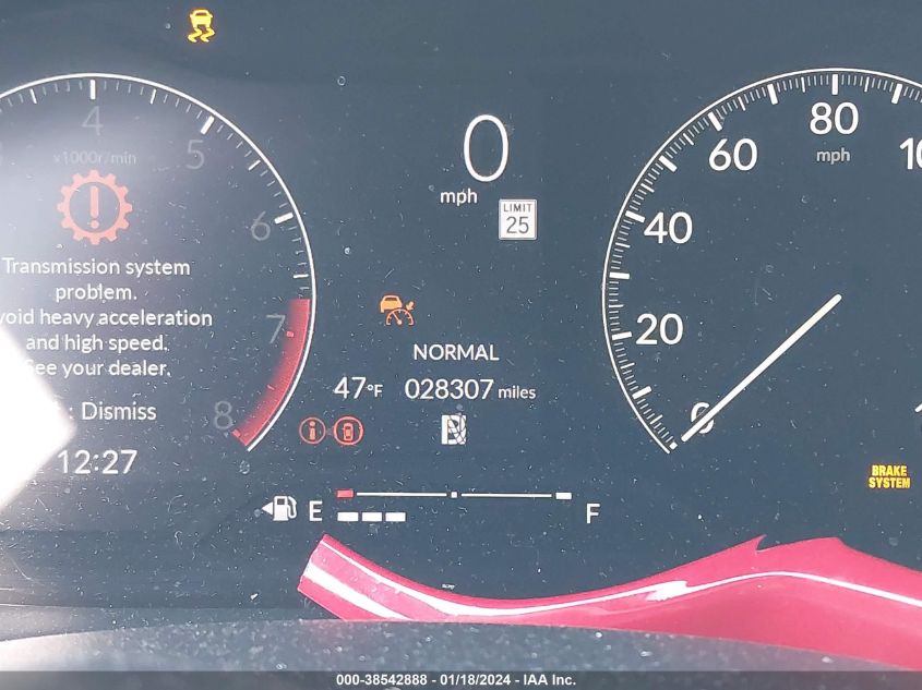 2022 HONDA CIVIC SPORT - 2HGFE2F50NH595138