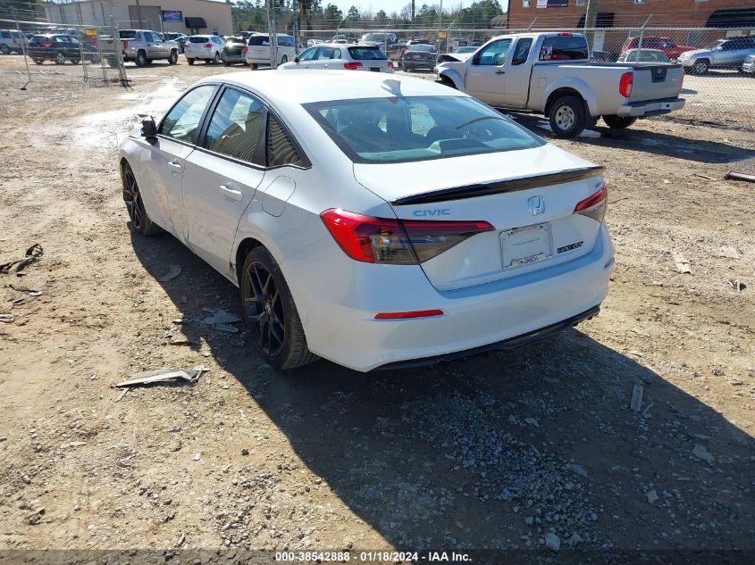 2022 HONDA CIVIC SPORT - 2HGFE2F50NH595138