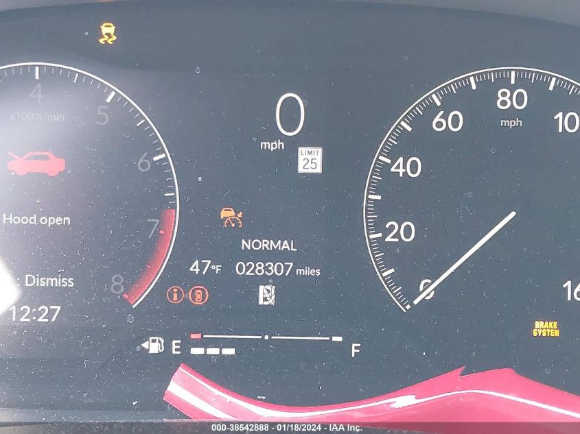 2022 HONDA CIVIC SPORT - 2HGFE2F50NH595138