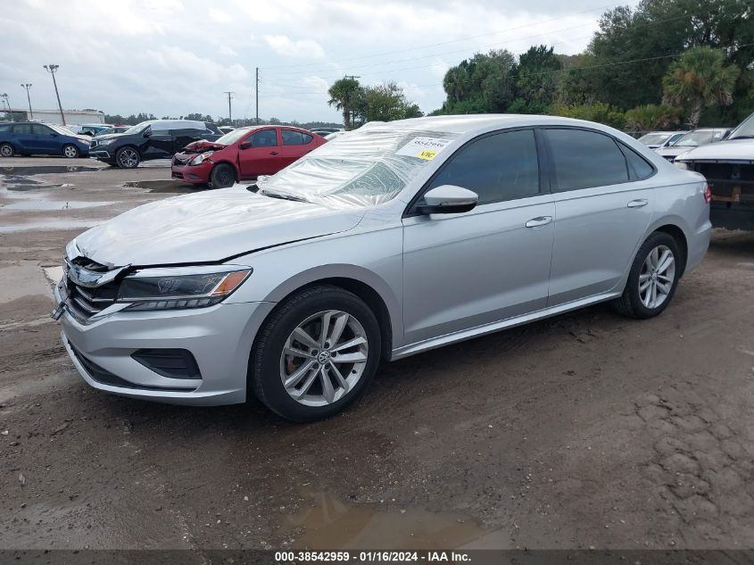 2020 VOLKSWAGEN PASSAT 2.0T S - 1VWAA7A34LC025759