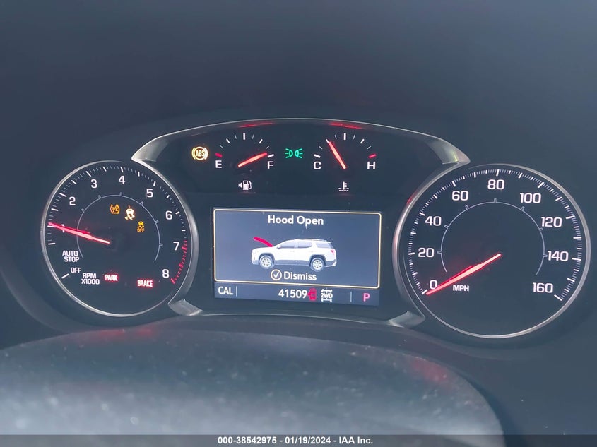 2021 GMC ACADIA 3.6L V6 FI DOHC 24V (VIN: 1GKKNRLS1MZ162978