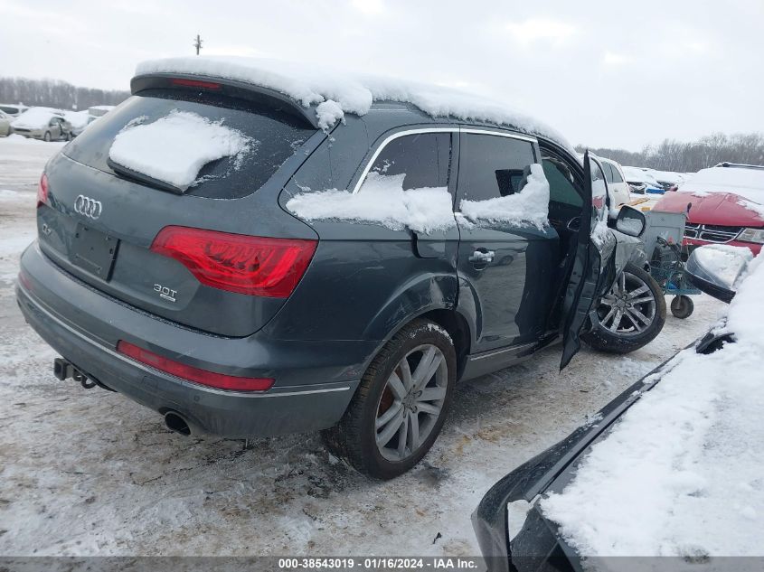 2015 AUDI Q7 3.0T PREMIUM - WA1LGAFE7FD004124