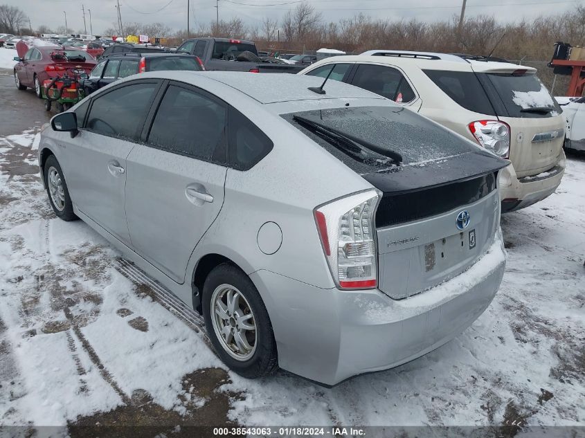 JTDKN3DU6B1360251 | 2011 TOYOTA PRIUS