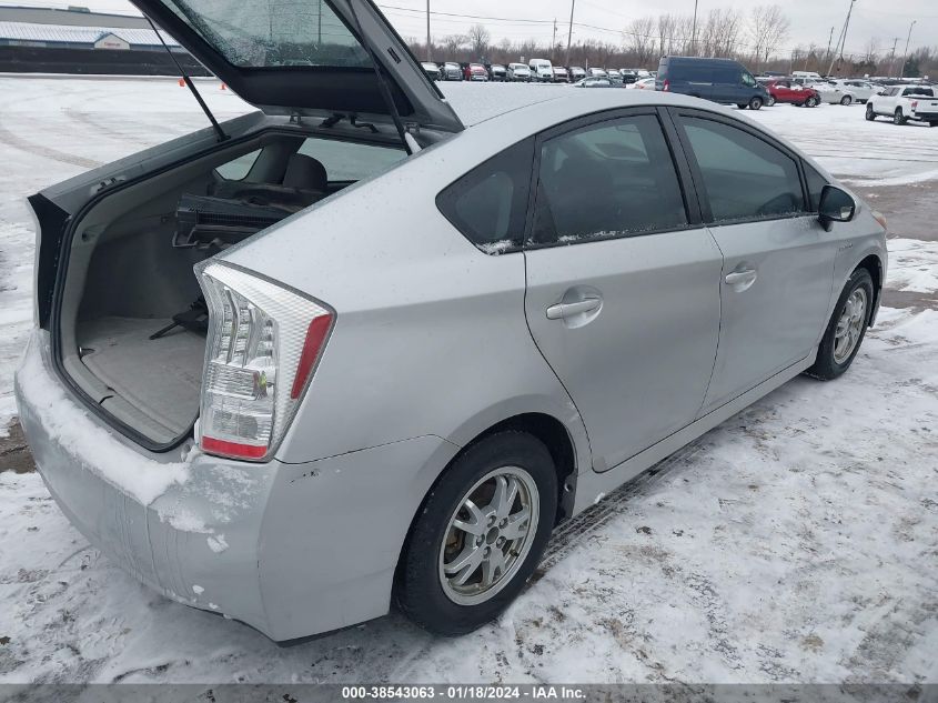 JTDKN3DU6B1360251 | 2011 TOYOTA PRIUS