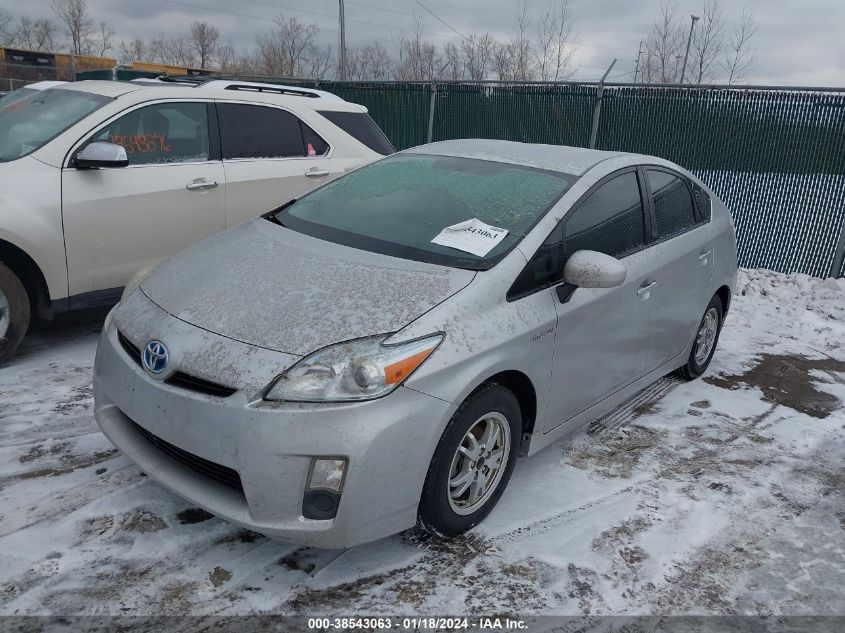 JTDKN3DU6B1360251 | 2011 TOYOTA PRIUS