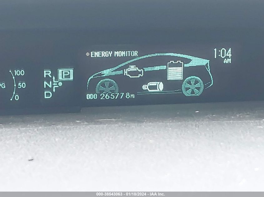 JTDKN3DU6B1360251 | 2011 TOYOTA PRIUS