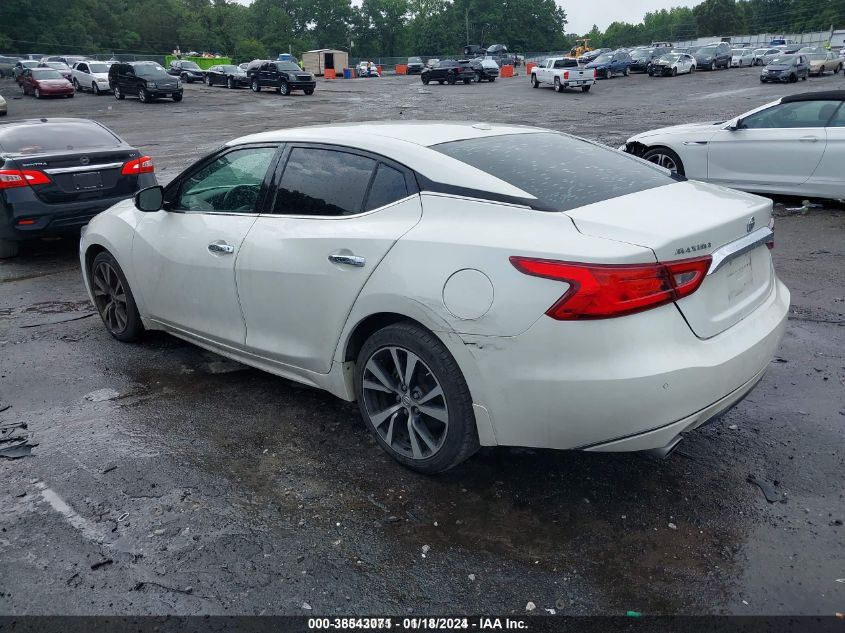 2016 NISSAN MAXIMA 3.5 SV - 1N4AA6AP6GC399043