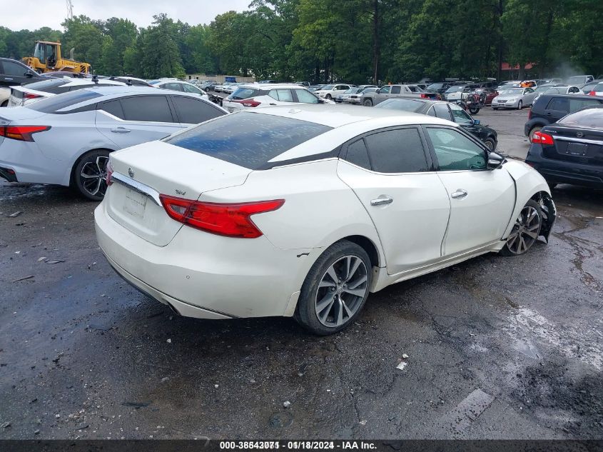 2016 NISSAN MAXIMA 3.5 SV - 1N4AA6AP6GC399043