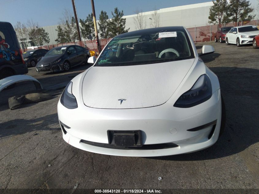 2022 TESLA MODEL 3 REAR-WHEEL DRIVE - 5YJ3E1EA9NF122418