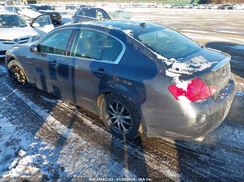 JNKBV61F07M821696 | 2007 INFINITI G35X