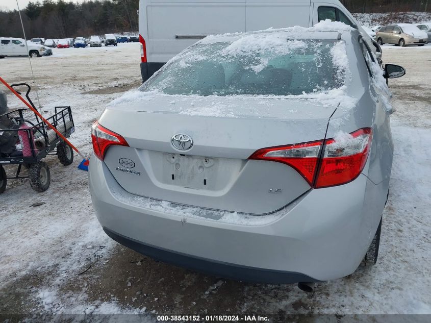 2015 TOYOTA COROLLA LE - 2T1BURHE4FC444322