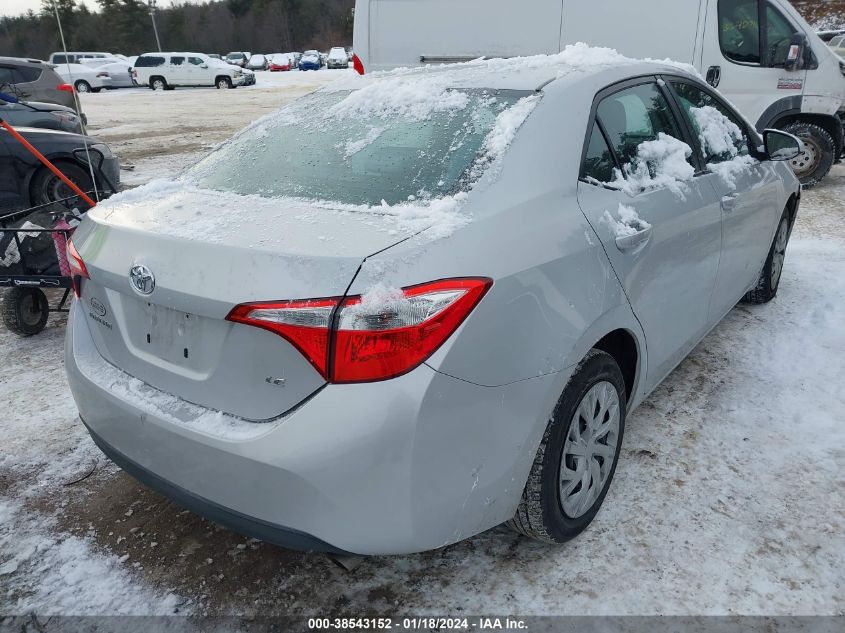 2015 TOYOTA COROLLA LE - 2T1BURHE4FC444322