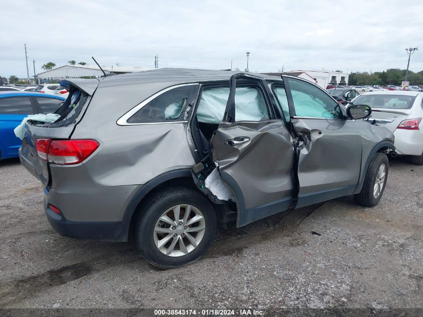 2016 KIA SORENTO 2.4L L - 5XYPG4A33GG139487