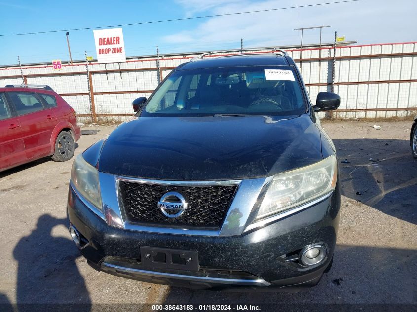 2014 NISSAN PATHFINDER PLATINUM - 5N1AR2MM6EC683312