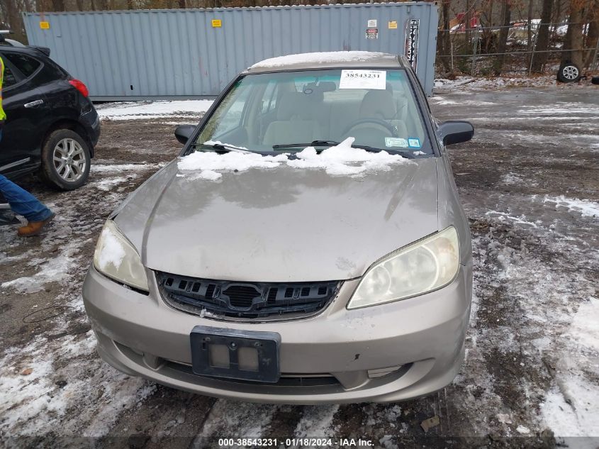 2HGES16594H518118 | 2004 HONDA CIVIC