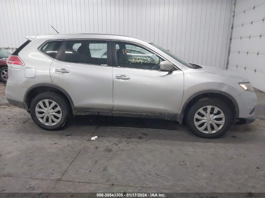 2015 NISSAN ROGUE S/SL/SV - KNMAT2MV4FP500143