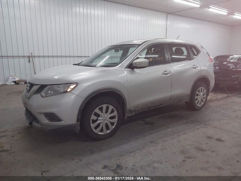 2015 NISSAN ROGUE S/SL/SV - KNMAT2MV4FP500143