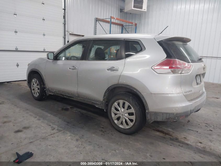 2015 NISSAN ROGUE S/SL/SV - KNMAT2MV4FP500143