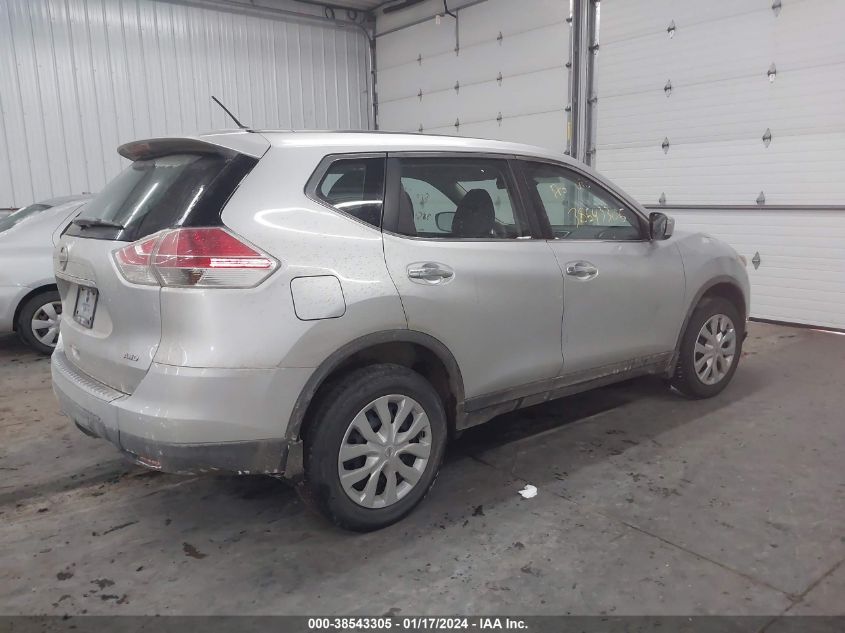 2015 NISSAN ROGUE S/SL/SV - KNMAT2MV4FP500143