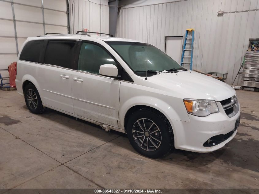 2017 DODGE GRAND CARAVAN SXT - 2C4RDGCGXHR596930