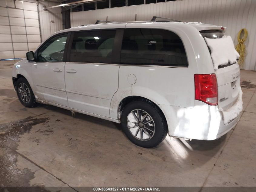 2017 DODGE GRAND CARAVAN SXT - 2C4RDGCGXHR596930