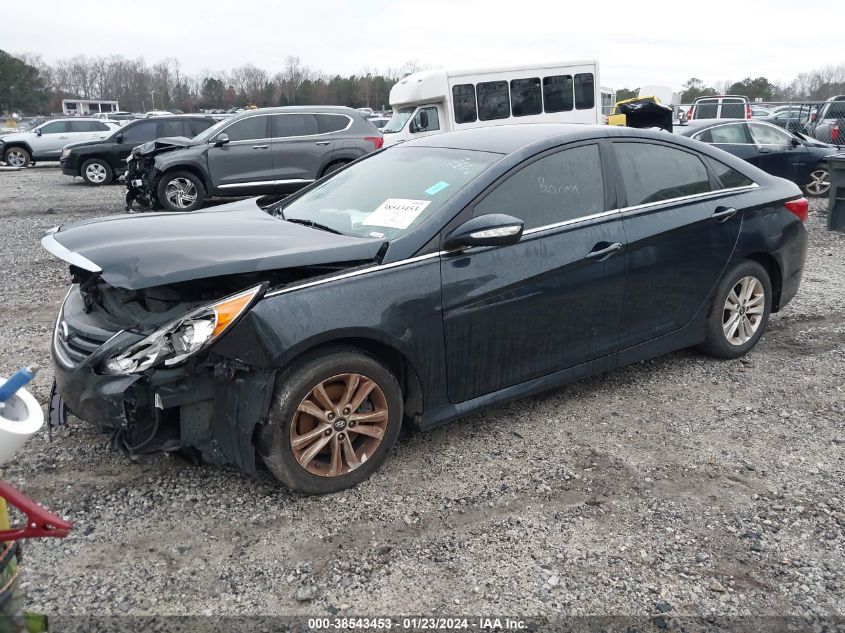 2014 HYUNDAI SONATA GLS - 5NPEB4AC9EH924348