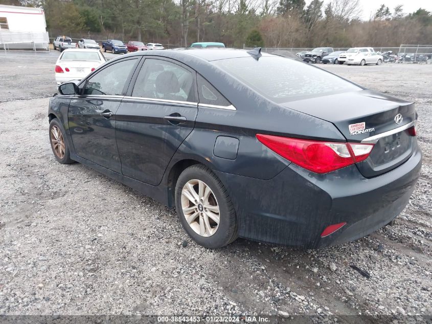 2014 HYUNDAI SONATA GLS - 5NPEB4AC9EH924348