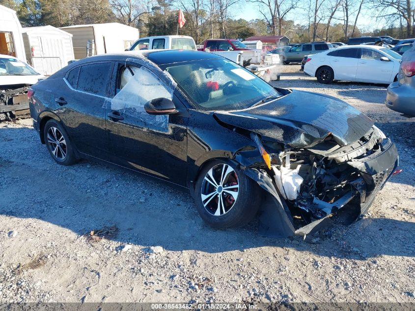 2022 NISSAN SENTRA SV XTRONIC CVT - 3N1AB8CV2NY229624