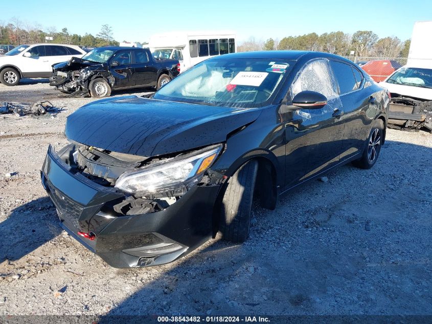 2022 NISSAN SENTRA SV XTRONIC CVT - 3N1AB8CV2NY229624