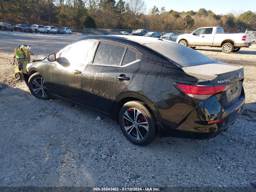 2022 NISSAN SENTRA SV XTRONIC CVT - 3N1AB8CV2NY229624