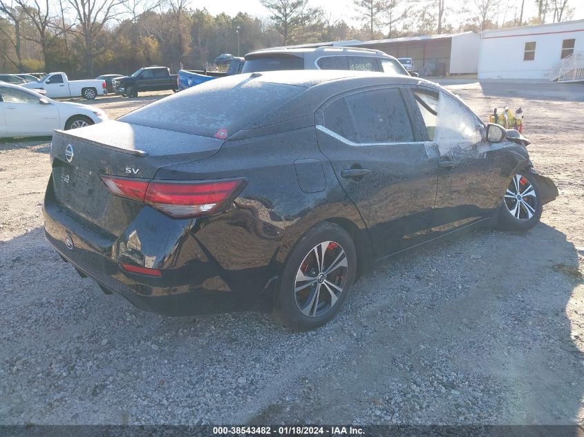 2022 NISSAN SENTRA SV XTRONIC CVT - 3N1AB8CV2NY229624