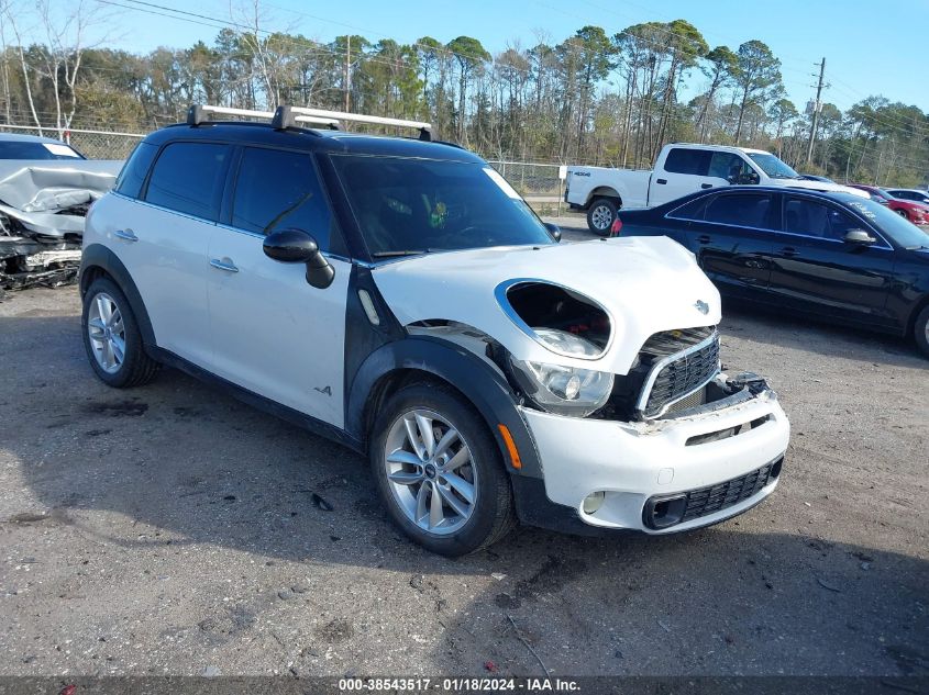 Lot #2525407097 2014 MINI COUNTRYMAN COOPER S salvage car