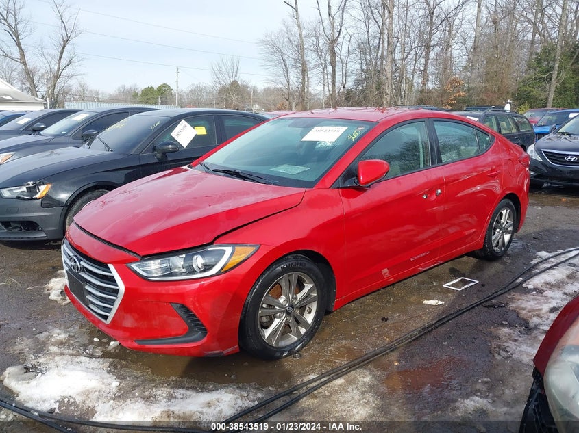 VIN 5NPD84LF7HH152048 2017 HYUNDAI ELANTRA SE
