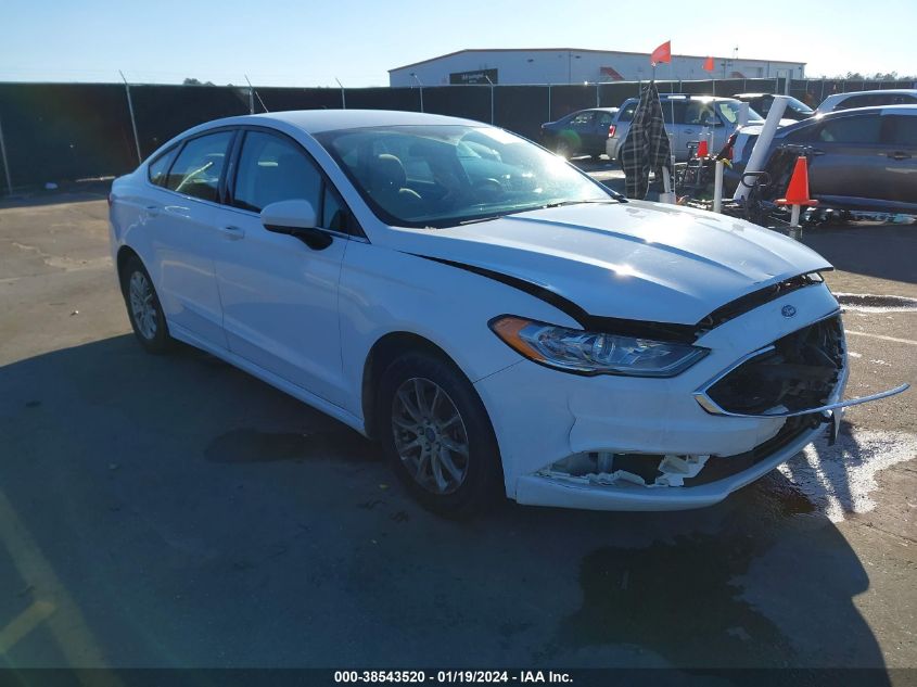 2017 FORD FUSION S - 3FA6P0G78HR164588