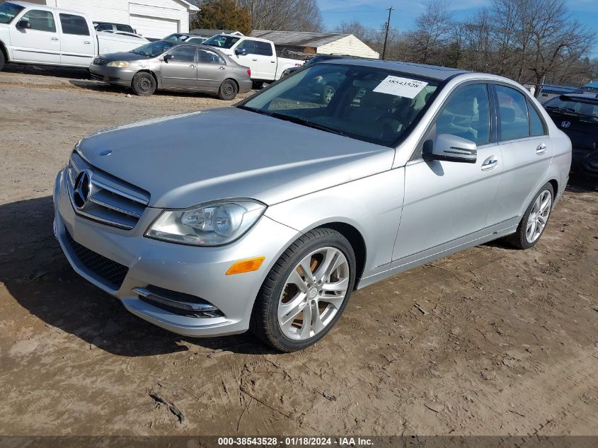 WDDGF4HB4DR282001 | 2013 MERCEDES-BENZ C 250