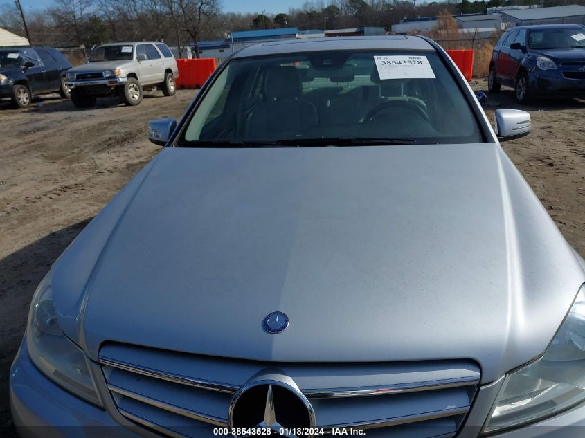 WDDGF4HB4DR282001 | 2013 MERCEDES-BENZ C 250