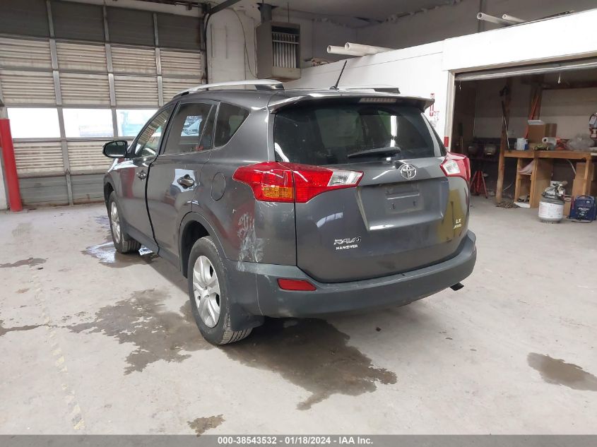 2015 TOYOTA RAV4 LE - JTMBFREV1FJ035858