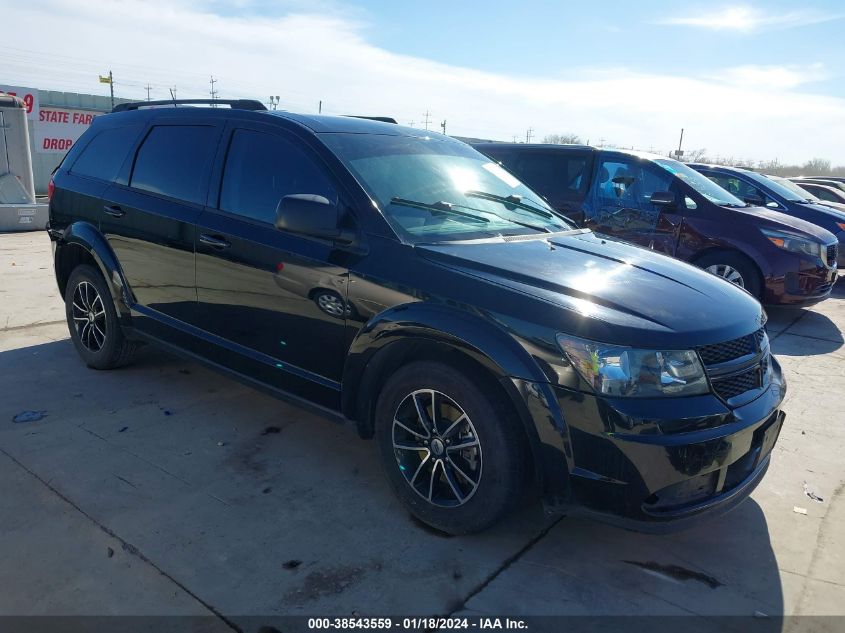 Lot #2539240583 2018 DODGE JOURNEY SE salvage car