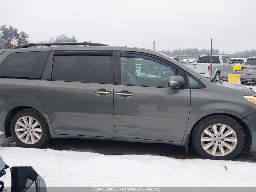 2013 TOYOTA SIENNA LIMITED 7 PASSENGER - 5TDDK3DC6DS049529