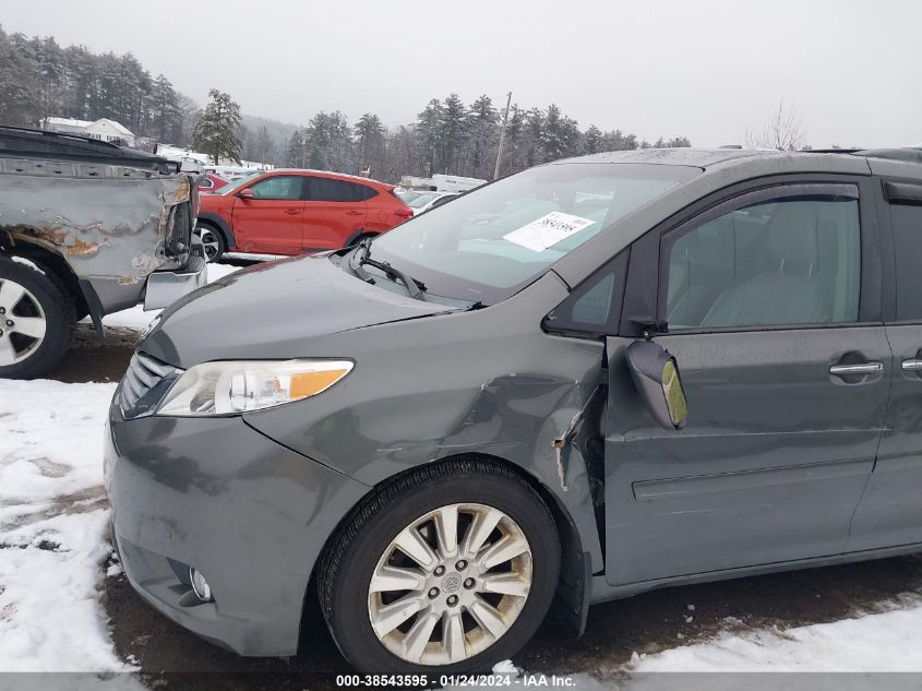 2013 TOYOTA SIENNA LIMITED 7 PASSENGER - 5TDDK3DC6DS049529