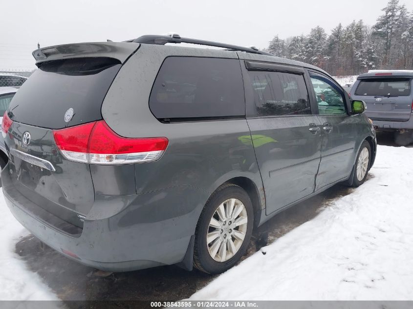 2013 TOYOTA SIENNA LIMITED 7 PASSENGER - 5TDDK3DC6DS049529