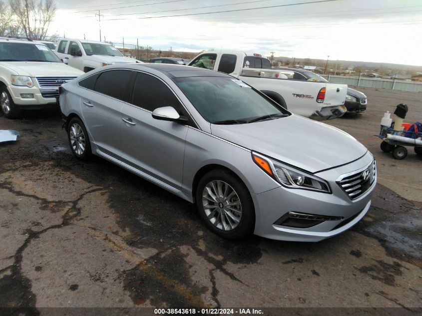 VIN 5NPE34AF6FH186498 2015 HYUNDAI SONATA no.1